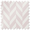 Chevron Stripe, Blush - Twist&Fit Roman Blind